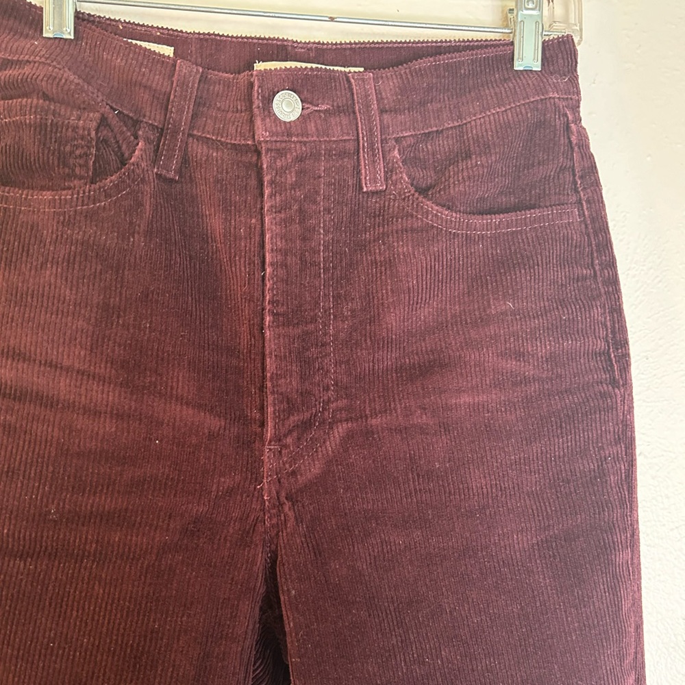 Levi’s ribcage flare corduroy pants